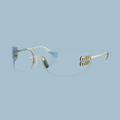 Miu Miu Rimless Sunglasses