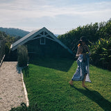 Houndstooth SJ Navy Sarong