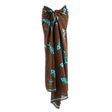 Tetra Fish Sarong Brown