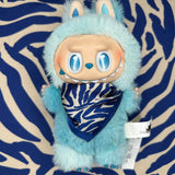 Baby Jane Blue & Cream Zebra