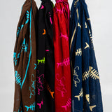 Tetra Fish Sarong Navy