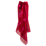Tetra Fish Sarong Red