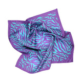 Zebra, Miami Nights Silk Twill Scarf