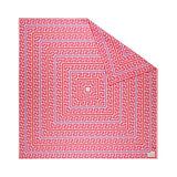 Maze, Berry Swirl Silk Twill Scarf