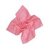 Maze, Berry Swirl Silk Twill Scarf