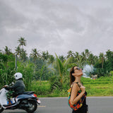 Caribbean Print Silk Twill Scarf