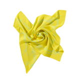Bamboo Bloom Silk Twill Scarf