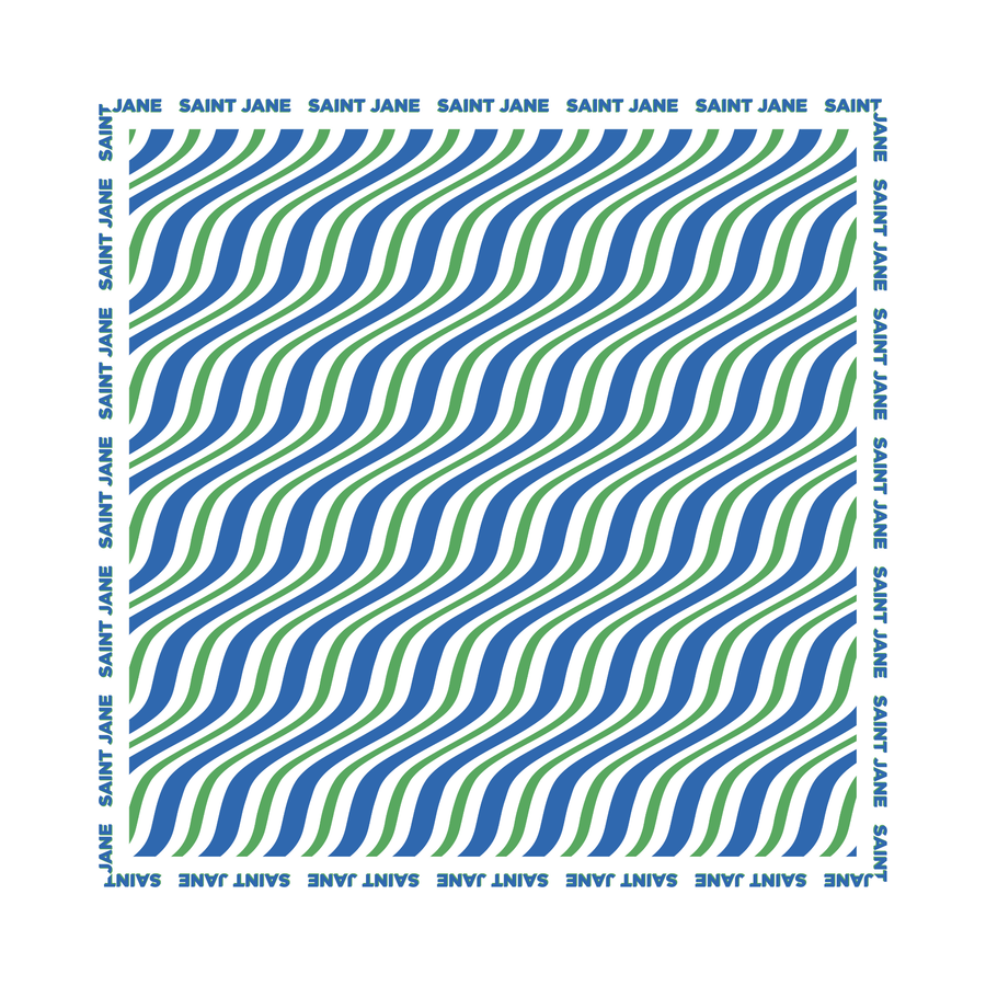 WaveRunner, Earth Silk Twill Scarf