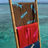 Tetra Fish Sarong Navy