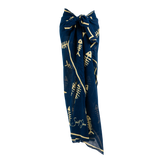 Tetra Fish Sarong Navy