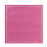 Houndstooth, Mulberry Silk Twill Scarf