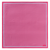 Baby Jane Houndstooth, Mulberry Silk Scarf