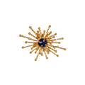 ZEIYA Starburst Brooch (Blue)